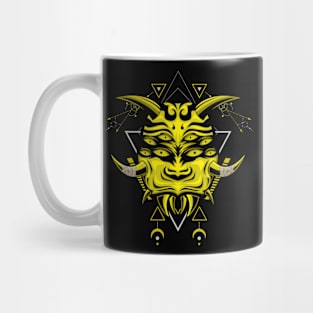 golden ant mask Mug